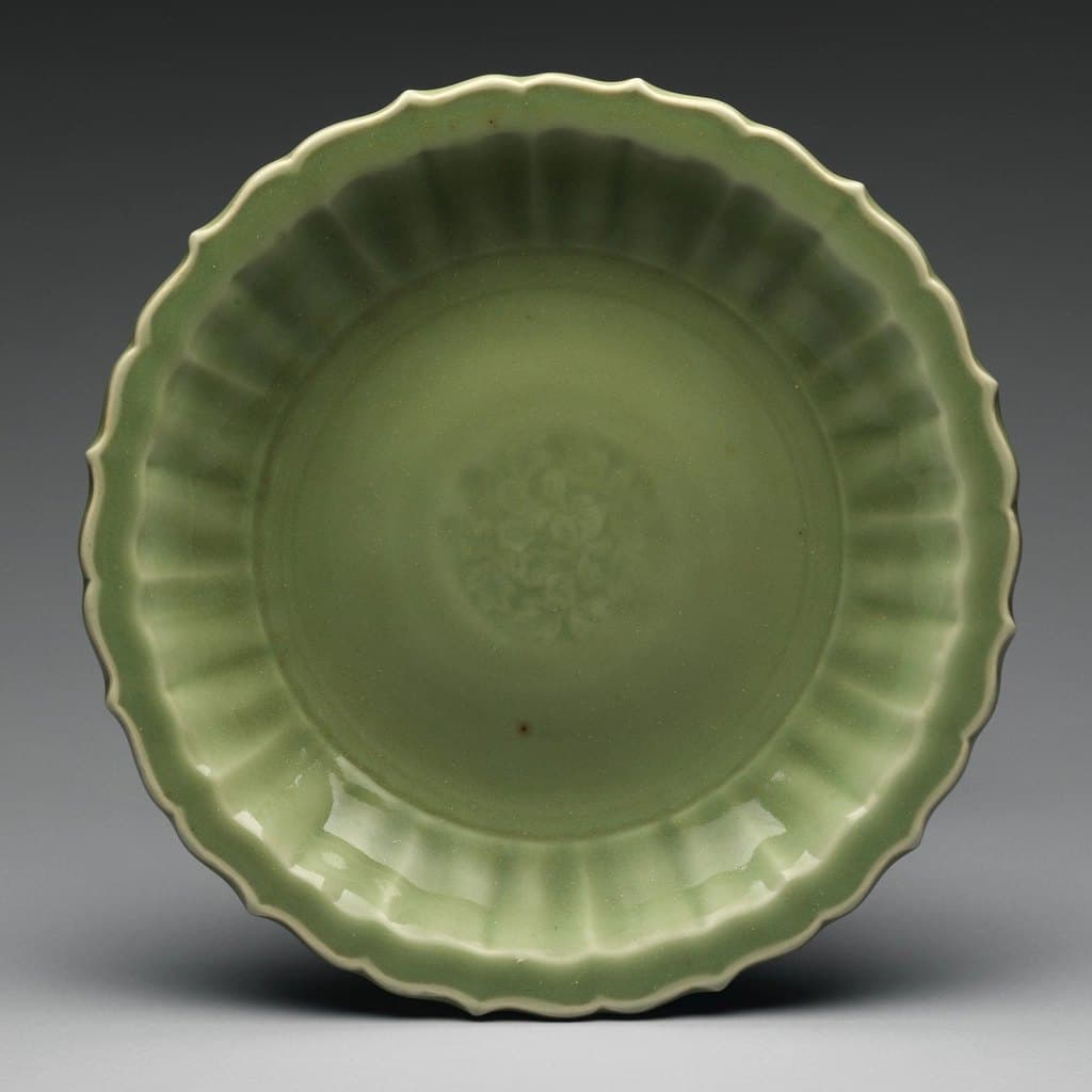 Grove Celadon Serving Bowl