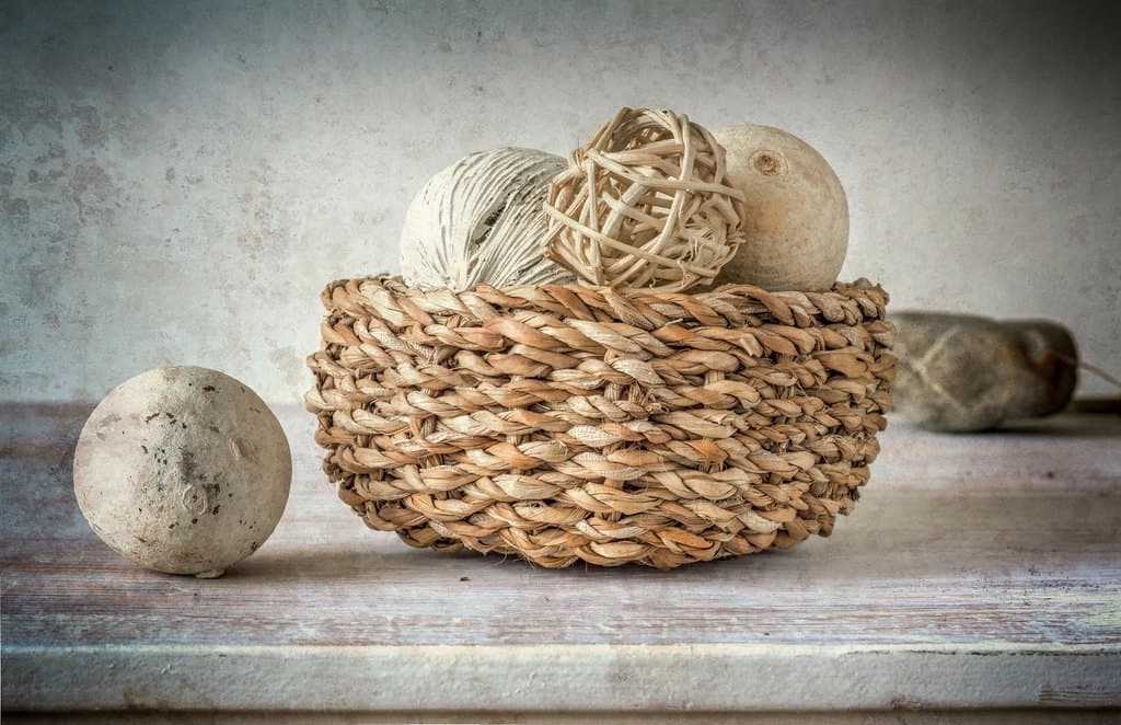 Woven Accent Basket